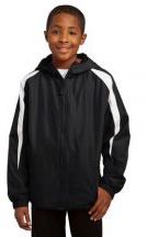 Sport-Tek® Youth Fleece-Lined Colorblock Jacket